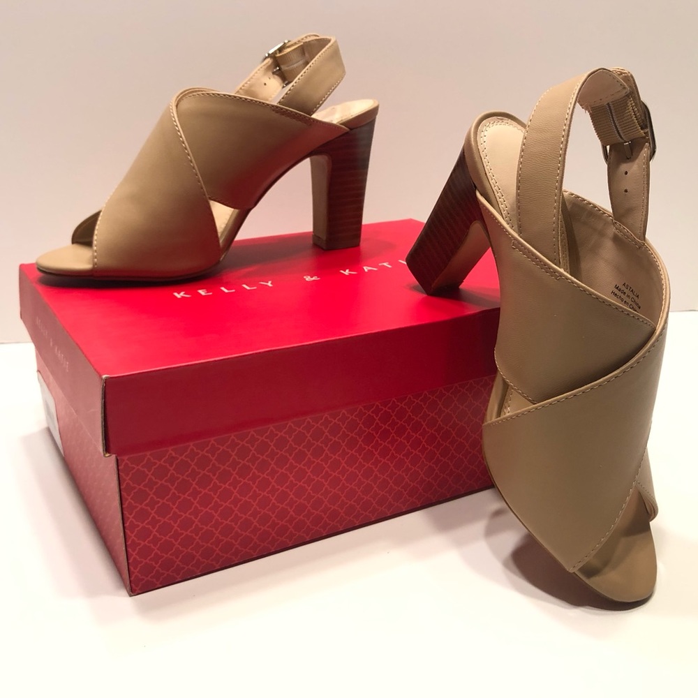 Kelly & Katie 6.5 Tan Leather Sandals